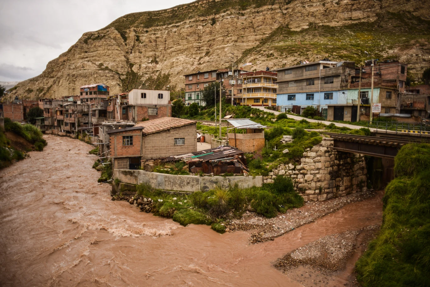 Życie w La Oroya nie należy do najlżejszych