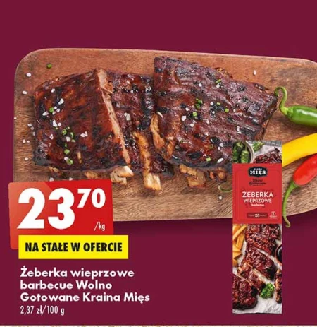Żeberka wieprzowe Kraina Mięs