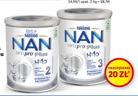 NAN OPTIPRO Plus 4 Produkt na bazie mleka dla małych dzieci 800 g