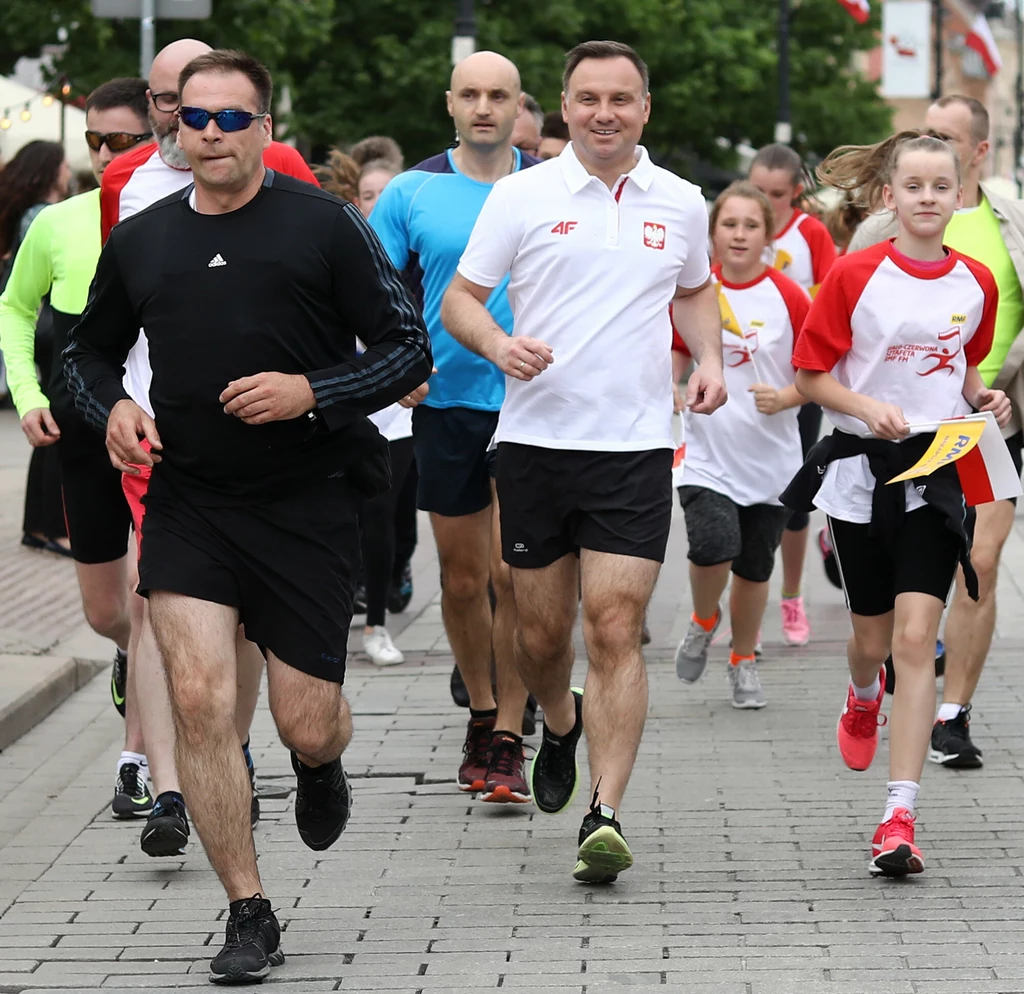 Andrzej Duda jest znany ze swojego zamiłowania do sportu