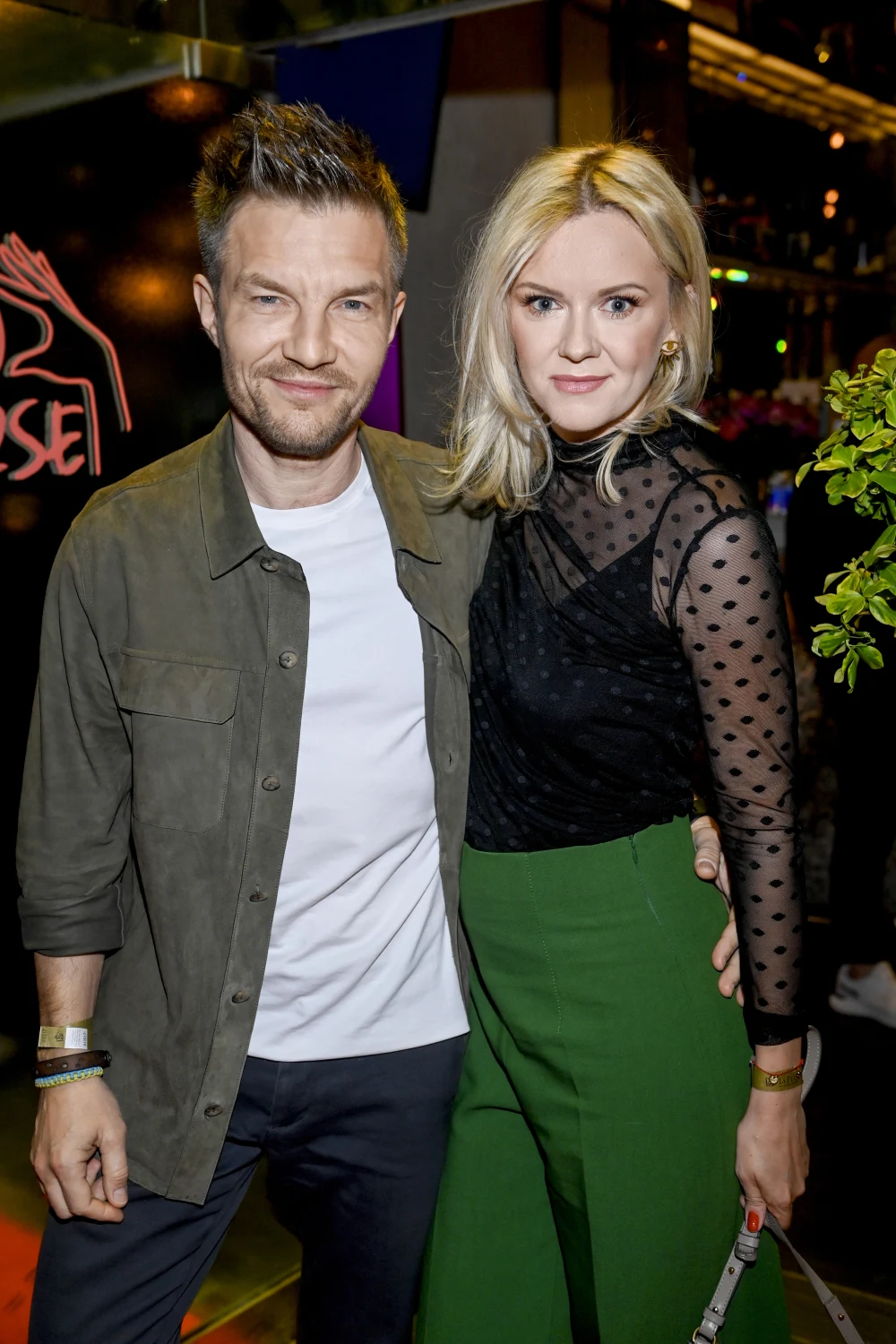 Adam Sztaba i Agnieszka Dranikowska