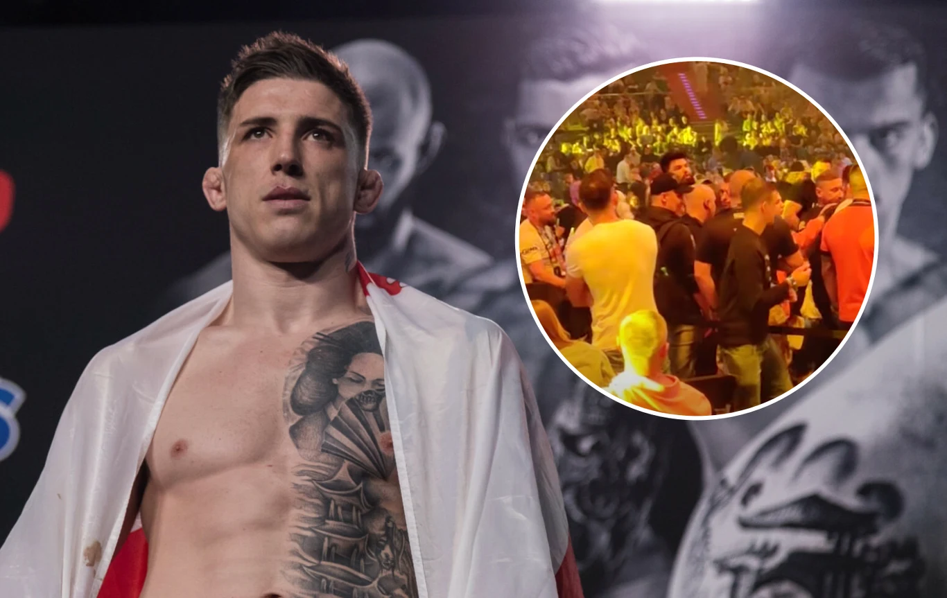 Paweł Tyburski zaatakował "Stormina" po walce Paweł Tyburski zaatakował "Stormina" po walce