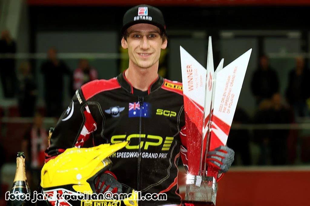 Max Fricke z troefum za zwycięstwo w rundzie Grand Prix na Stadionie Narodowym