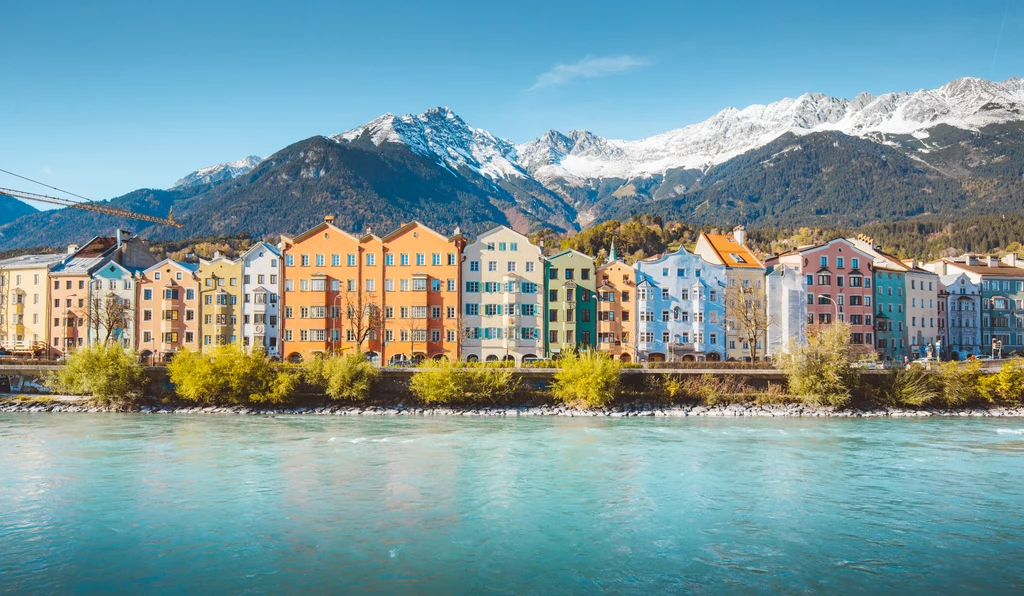 Innsbruck jest jednym z najpiękniejszych miast Europy