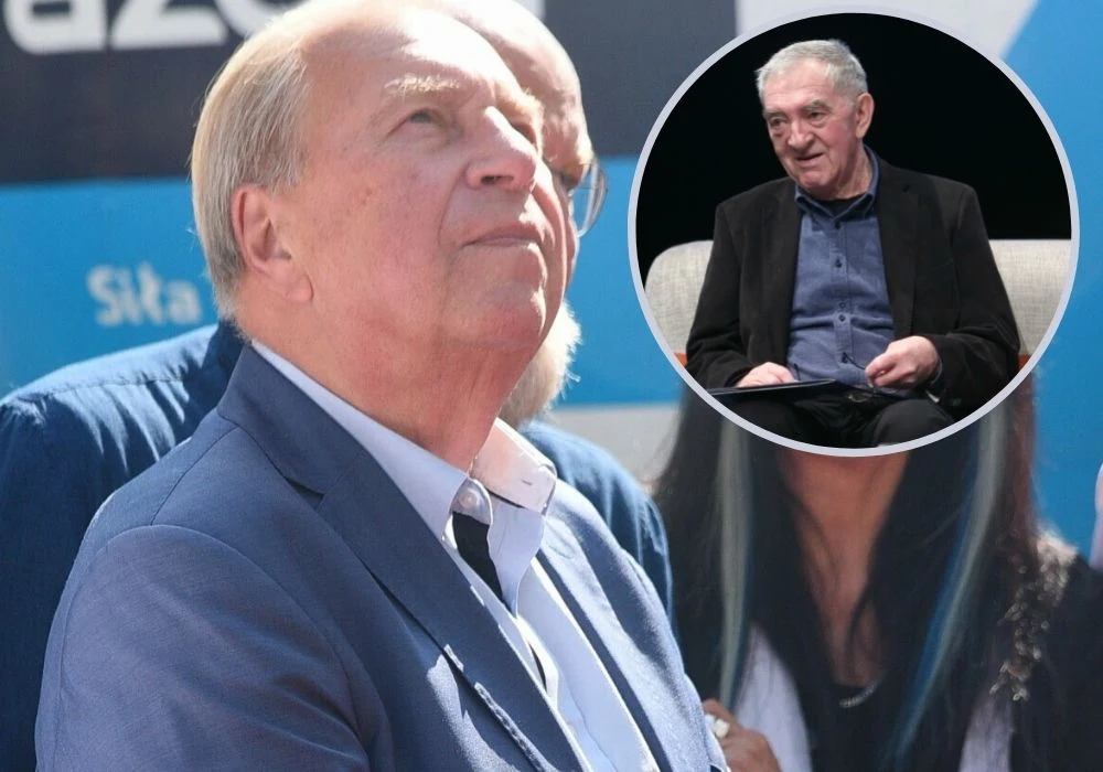 Jerzy Stuhr żegna Jerzego Trelę Jerzy Stuhr żegna Jerzego Trelę