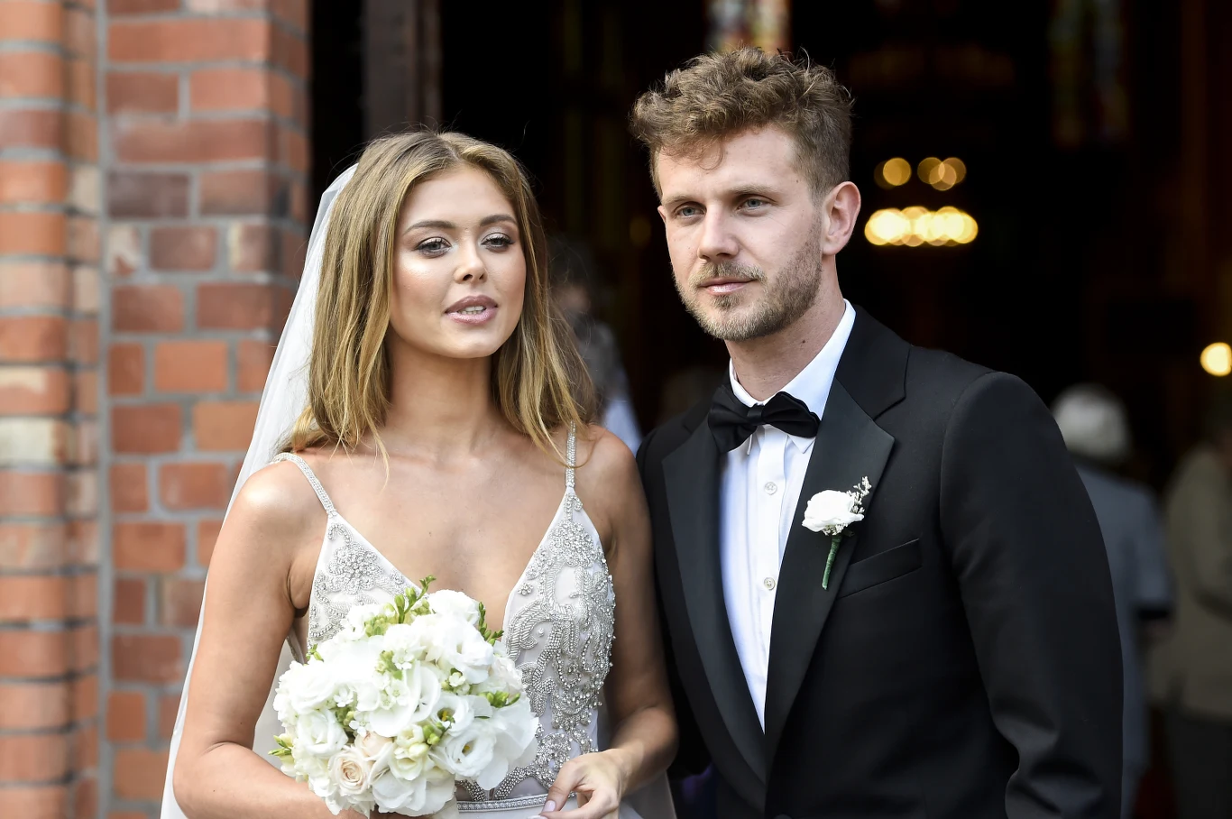 Opozda i Królikowski w dniu ślubu Opozda i Królikowski w dniu ślubu