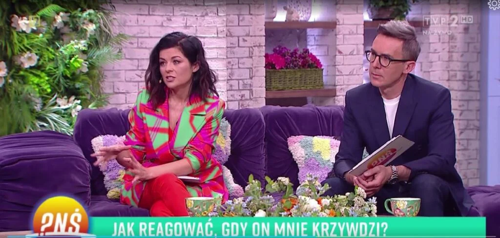 Kasia Cichopek i Maciej Kurzajewski /https://pytanienasniadanie.tvp.pl//