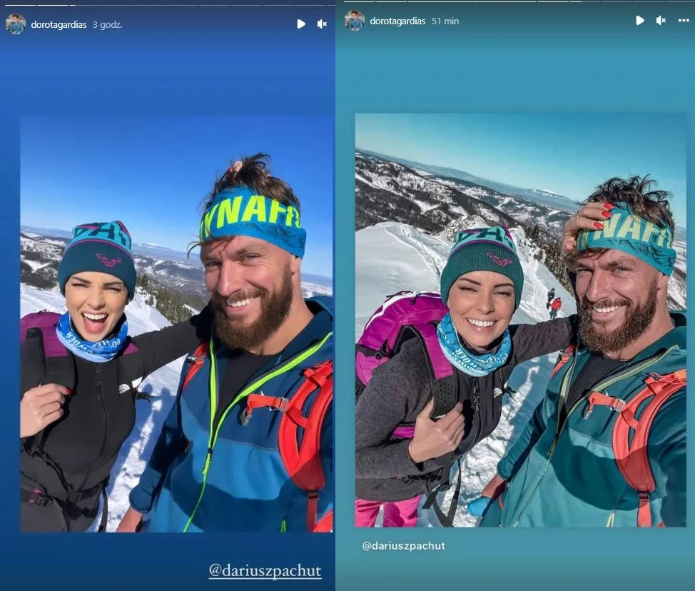 Dorota Gardias i Dariusz Pachut /https://www.instagram.com/dorotagardias//