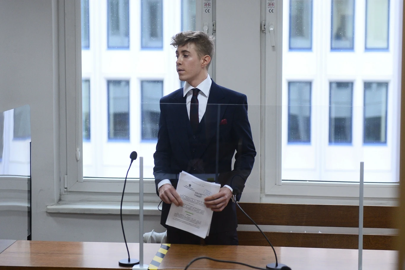 Piotr Kaszubski w sądzie Piotr Kaszubski w sądzie