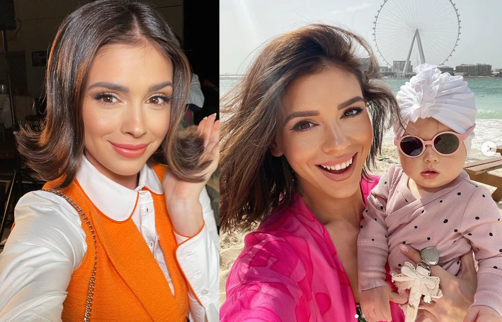 Klaudia Halejcio z córką Nel: /www.instagram.com/klaudiahalejcio/