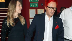 Michał Wiśniewski z żoną, Polą