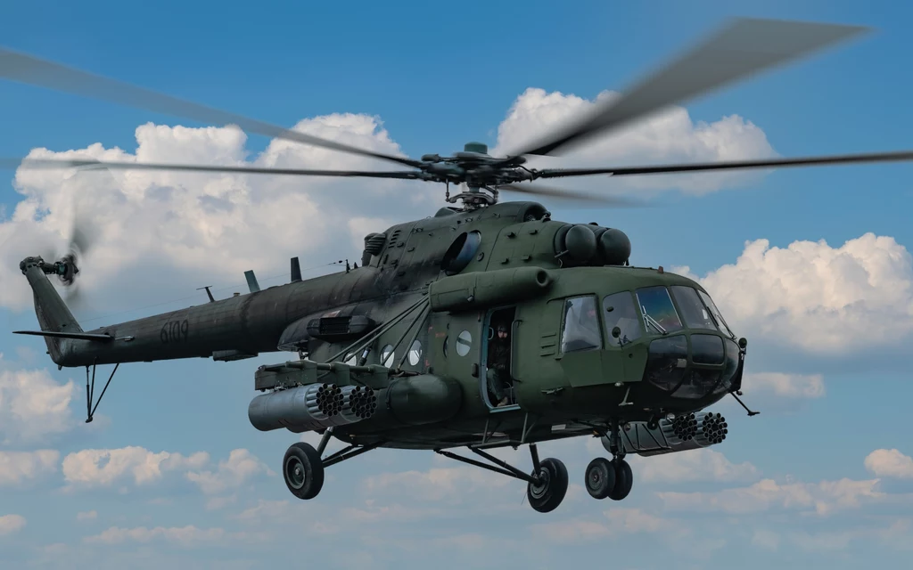 Mi-17 dostarczone przez USA już latają nad Ukrainą