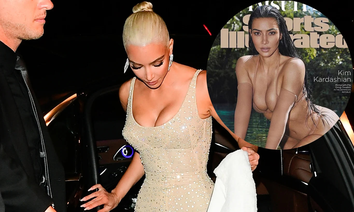 Kim Kardashian wystąpiła na okładce "Sports Illustrated" Kim Kardashian wystąpiła na okładce "Sports Illustrated"