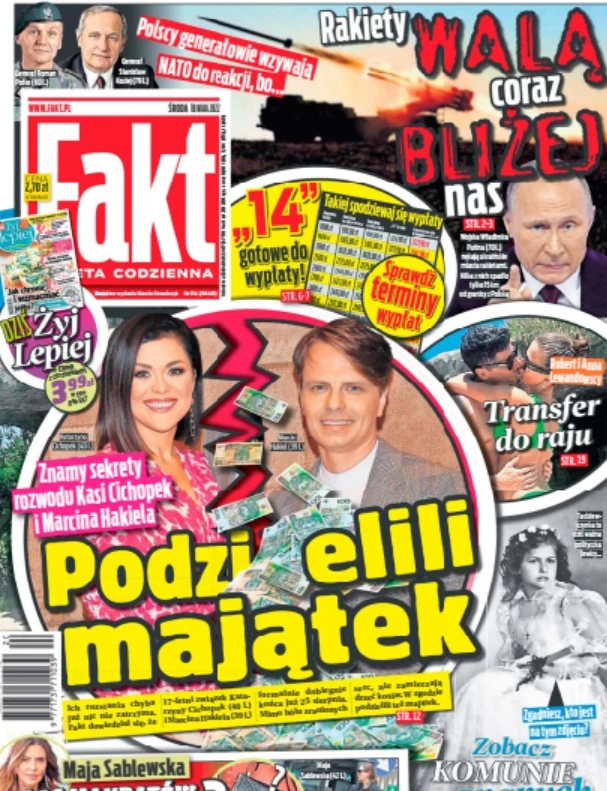 Dramatyczna okładka tabloidu mówi więcej niż tysiąc słów Dramatyczna okładka tabloidu mówi więcej niż tysiąc słów