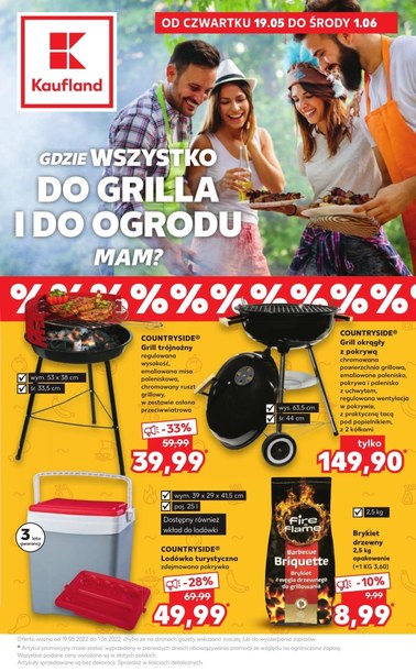 Do grilla i ogrodu w Kauflandzie