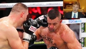 Zbigniew Boniek z niepokojem przyjął decyzję Marcina Rekowskiego (tu przyjmuje cios na głowę od Krzysztof Zimnocha) o powrocie na ring 
