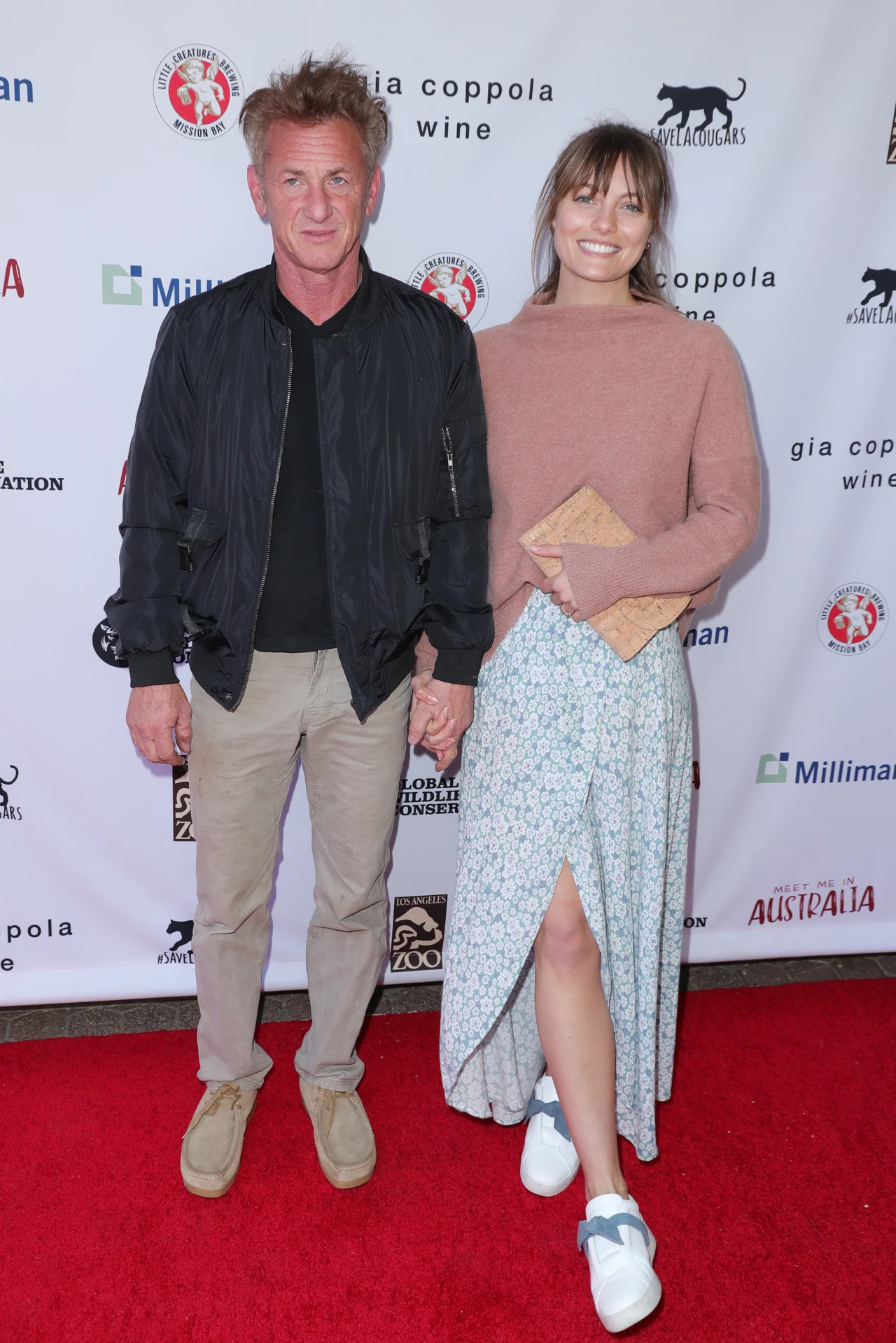 Sean Penn, Leila George Sean Penn, Leila George