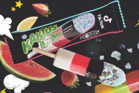 Kaktus Boom Lody wodne o smaku cytrynowym sorbet arbuzowy i sorbet wieloowocowy 46 ml