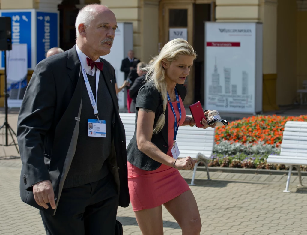 Janusz Korwin-Mikke i Korynna Korwin-Mikke