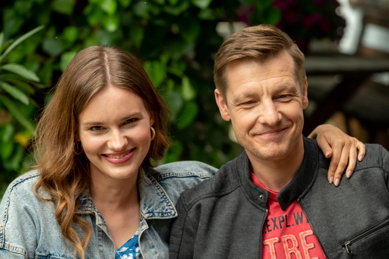 Dominika Kachlik, czyli serialowa Franka i Rafał Mroczek, czyli Paweł Zduński 