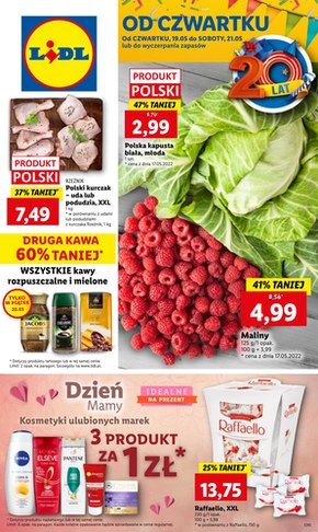 Lidl z prezentami dla Mam