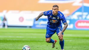 Pedro Tiba w barwach Lecha Poznań