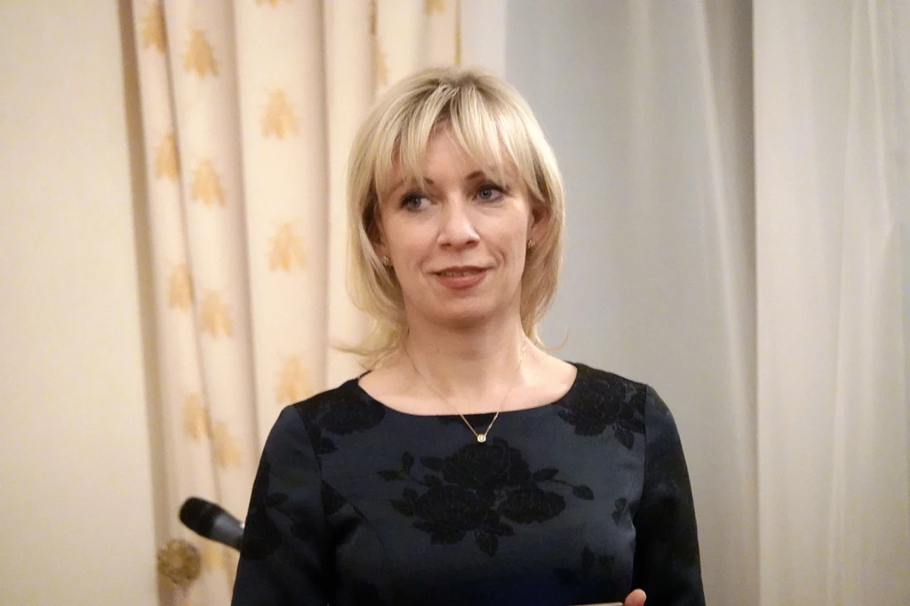 Rzeczniczka rosyjskiego MSZ Maria Zacharowa Rzeczniczka rosyjskiego MSZ Maria Zacharowa