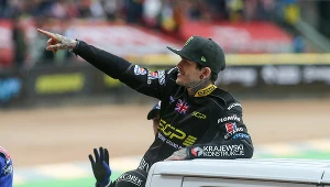 Tai Woffinden w Grand Prix Warszawy 2002.