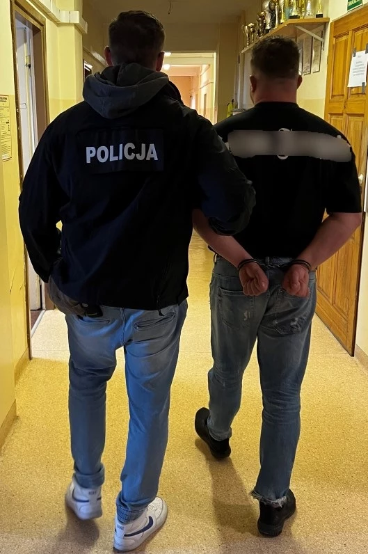 Drugi z zatrzymanych mężczyzn Drugi z zatrzymanych mężczyzn