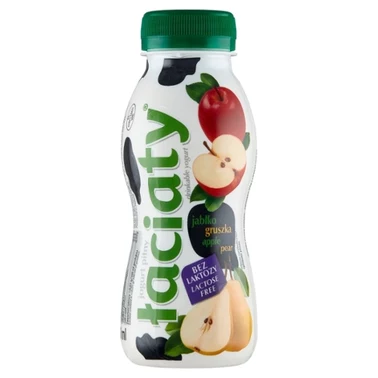 Łaciaty Jogurt pitny jabłko gruszka bez laktozy 250 ml - 0