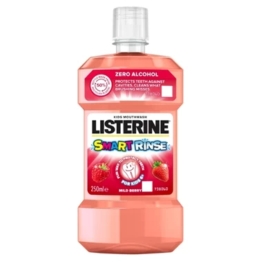 Listerine Smart Rinse Mild Berry Płyn do płukania jamy ustnej 250 ml - 3