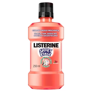 Listerine Smart Rinse Mild Berry Płyn do płukania jamy ustnej 250 ml - 4