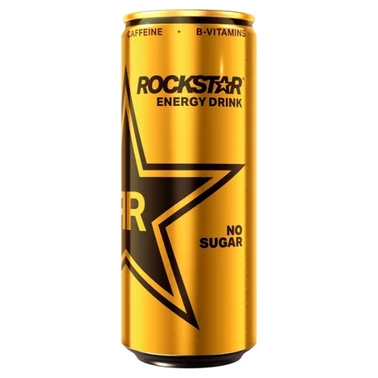 Rockstar Gazowany napój energetyzujący bez cukru 250 ml - 3