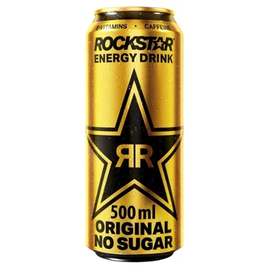 Rockstar Gazowany napój energetyzujący bez cukru 500 ml - 4