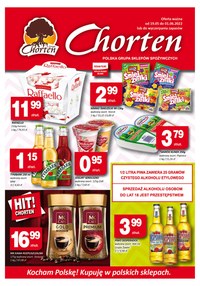 Gazetka promocyjna Chorten - Chorten - plakat promocyjny - ważna do 01-06-2022