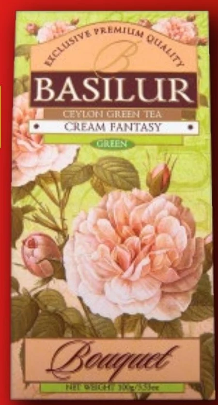 Basilur Bouquet Cream Fantasy Herbata zielona 37,5 g (25 x 1,5 g)