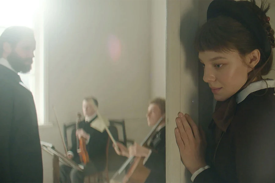 Kadr z filmu "Tchaikovsky's Wife" 