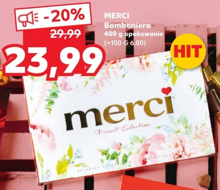 merci Finest Selection Kolekcja czekoladek 400 g (32 sztuki)