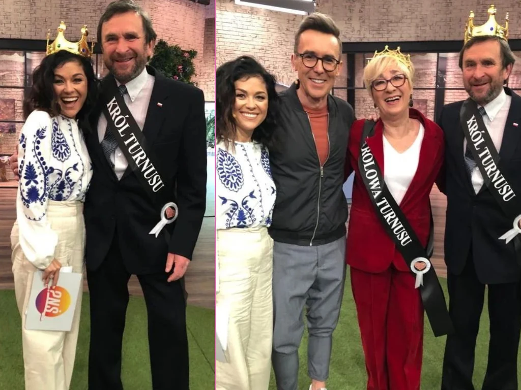 Król i Królowa z "Sanatorium miłości 4" w "Pytaniu na Śniadanie" u Katarzyny Cichopek i Macieja Kurzajewskiego