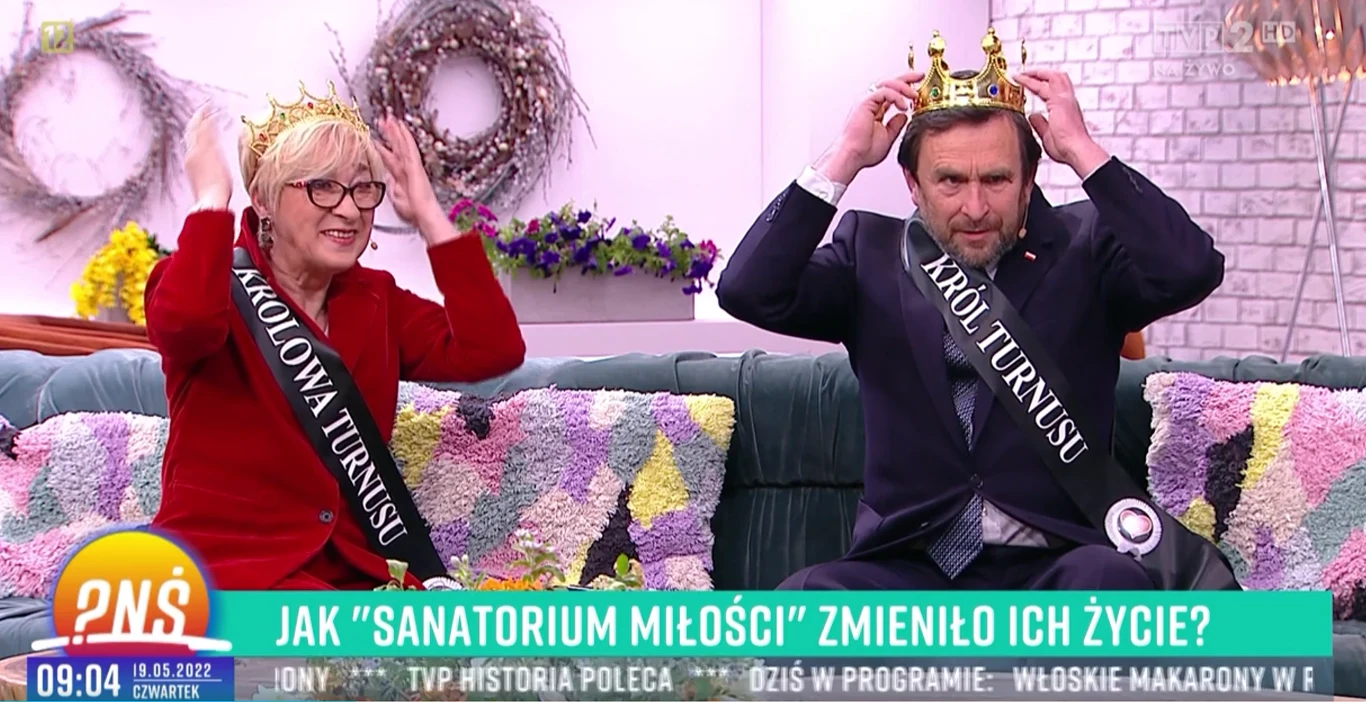 Król i Królowa Turnusu 4. sezonu "Sanatorium miłości" Król i Królowa Turnusu 4. sezonu "Sanatorium miłości"