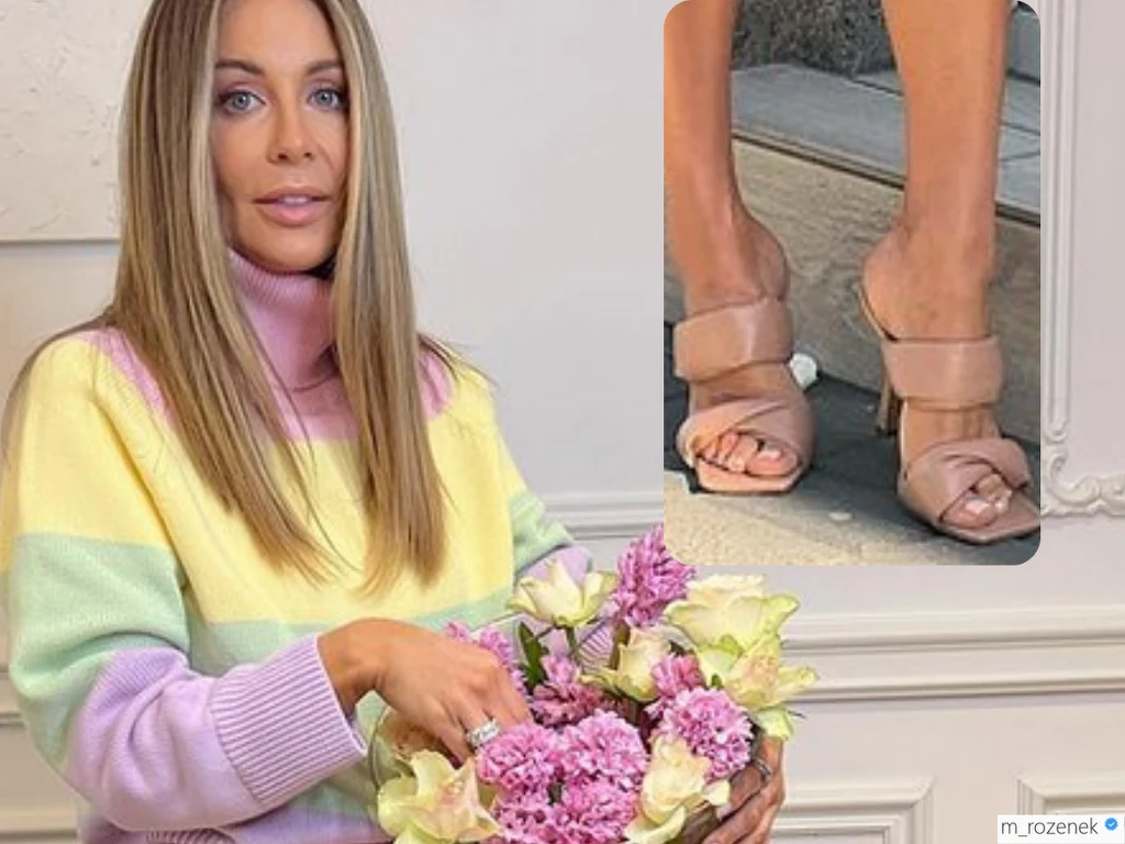 Małgorzata Rozenek-Majdan chwali się stopami na IG @m_rozenek