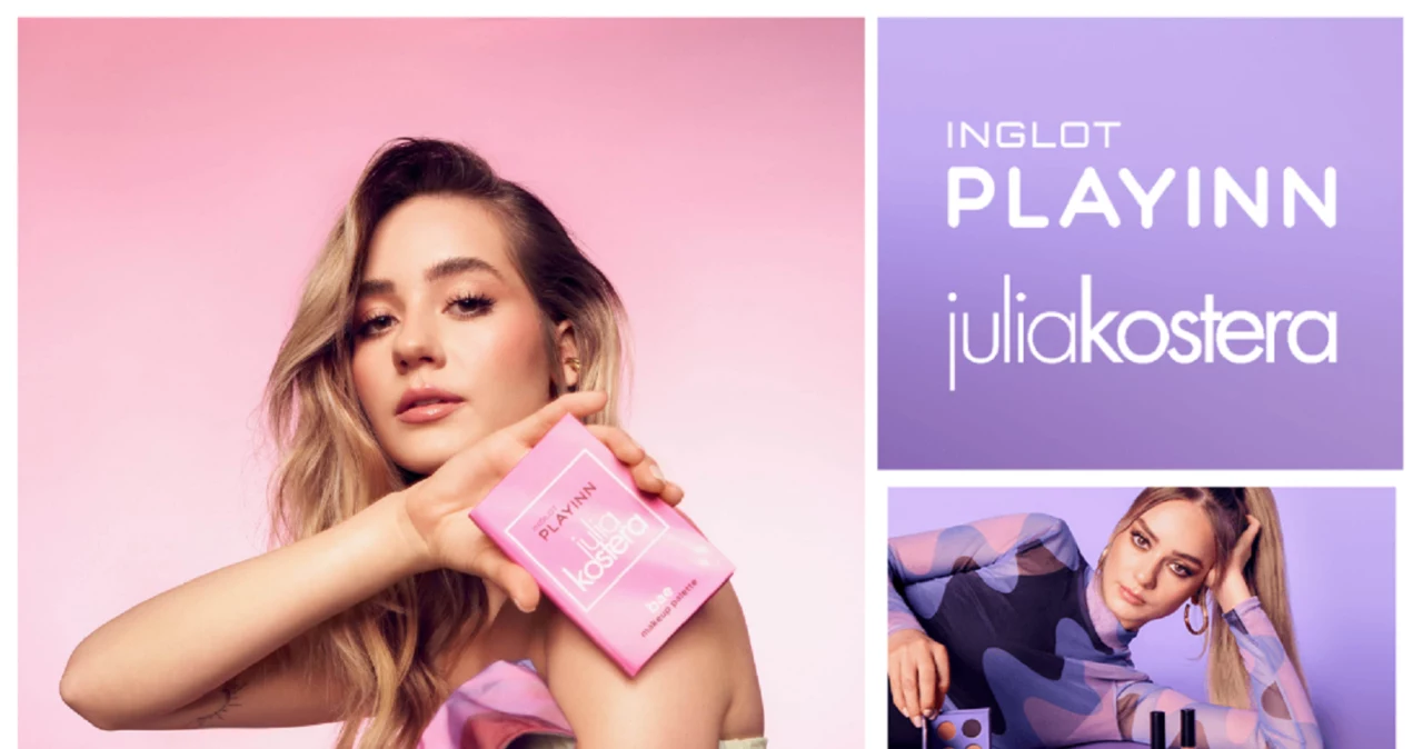 Kosmetyki INGLOT PLAYINN i Julia Kostera w Hebe! Paleta cieni do powiek od  znanej influencerki będzie powodem przepychanek? - Ding.pl