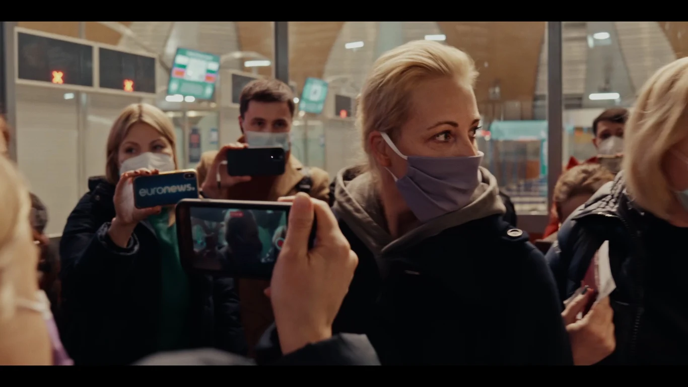 Kadr z filmu "Nawalny" 