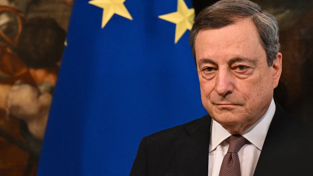 Premier Włoch Mario Draghi Premier Włoch Mario Draghi