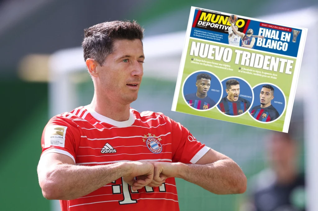 Robert Lewandowski znalazł się na okładce "Mundo Deportivo"! Transfer do FC Barcelona jest już blisko? Robert Lewandowski znalazł się na okładce "Mundo Deportivo"! Transfer do FC Barcelona jest już blisko?