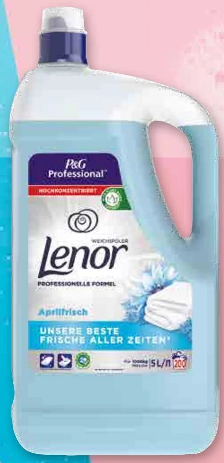 Lenor Professional Spring Awakening Płyn do płukania tkanin 5L