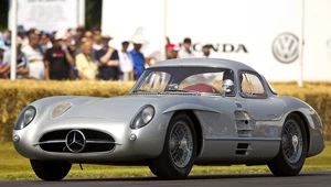 Mercedes 300 SLR Uhlenhaut na Festiwalu Szybkości w Goodwood