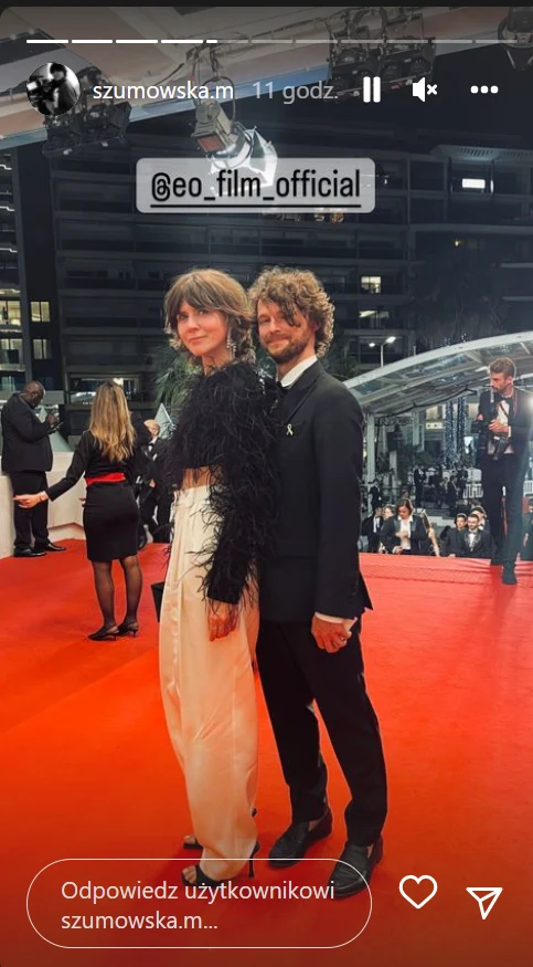 Małgorzata Szumowska i Mateusz Kościukiewicz: www.instagram.com/szumowska.m Małgorzata Szumowska i Mateusz Kościukiewicz: www.instagram.com/szumowska.m