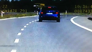 Kolejny "kaskader" w BMW jechał 237 km/h po S7. Dostał najwyższy mandat