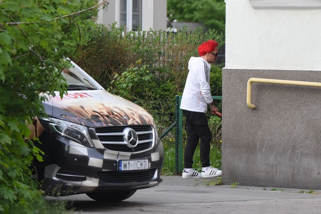 Michał Wiśniewski w Sopocie z rodziną Michał Wiśniewski w Sopocie z rodziną